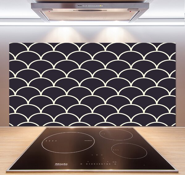 Dekorační panel sklo Rybí šupiny pksh-80541794