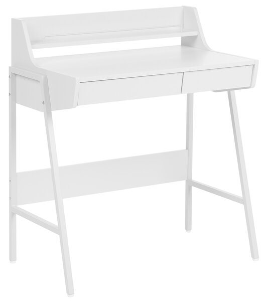Pracovní stůl BROXTON Bílá 77 cm 46 cm