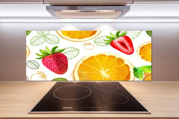 Skleněný panel do kuchyně Ovoce pksh-81029625