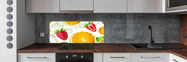 Skleněný panel do kuchyně Ovoce pksh-81029625