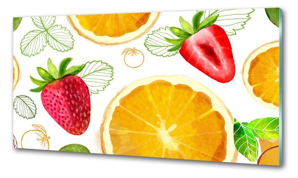 Skleněný panel do kuchyně Ovoce pksh-81029625