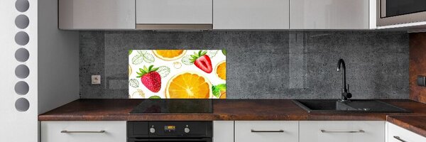 Skleněný panel do kuchyně Ovoce pksh-81029625