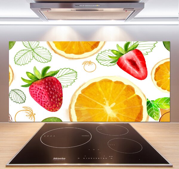Skleněný panel do kuchyně Ovoce pksh-81029625