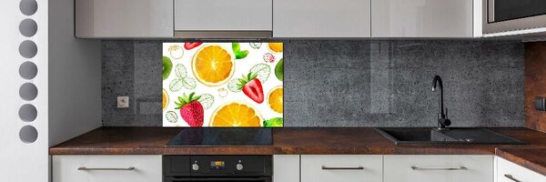 Skleněný panel do kuchyně Ovoce pksh-81029625