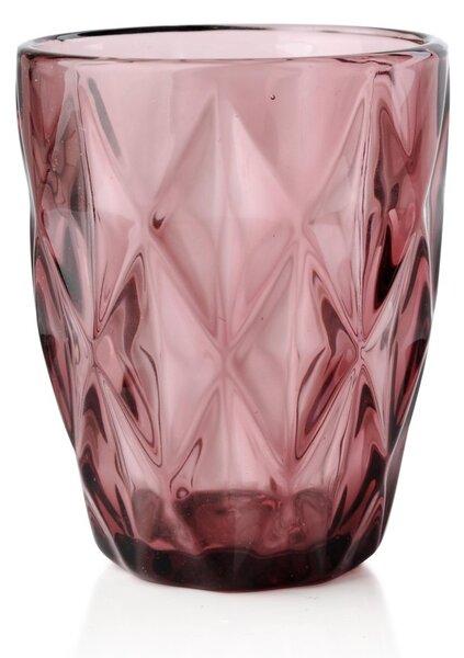 Affekdesign Sada 6 sklenic ELISE 250 ml růžová