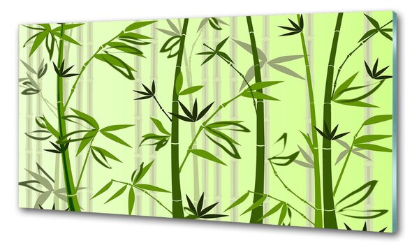 Skleněný panel do kuchyně Bambus pksh-81290277