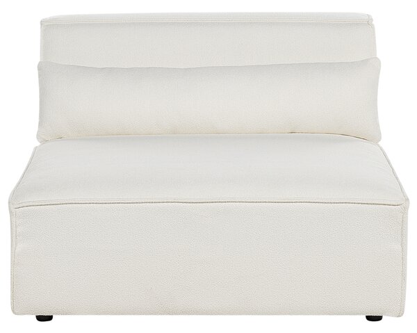 Modulární pohovka 3místná HELLNAR Buklé Krémově bílá