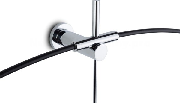 Luxusní designové nástěnné hodiny Nomon Bilbao N 110cm, ořechové-černé