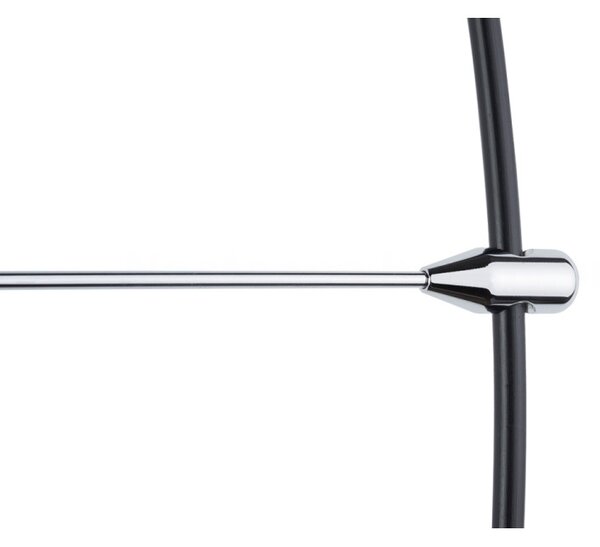 Luxusní designové nástěnné hodiny Nomon Bilbao N 110cm, ořechové-černé