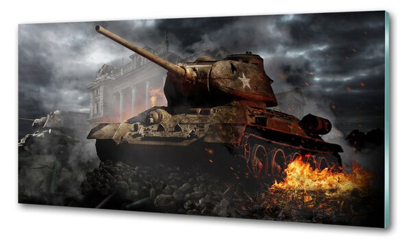 Skleněný panel do kuchyně Tank pksh-82053342