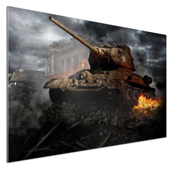Skleněný panel do kuchyně Tank pksh-82053342