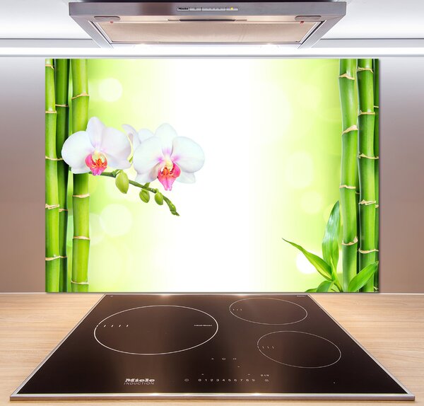 Panel do kuchyně Orchidej a bambus pksh-82165838