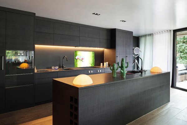 Panel do kuchyně Orchidej a bambus pksh-82165838