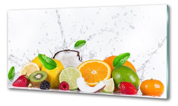 Dekorační panel sklo Ovoce a voda pksh-82344553