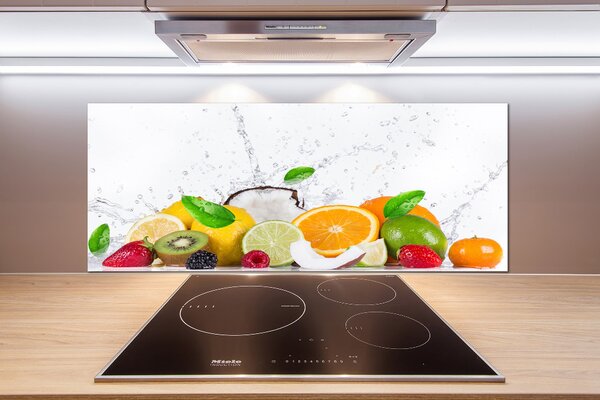 Dekorační panel sklo Ovoce a voda pksh-82344553