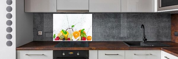 Dekorační panel sklo Ovoce a voda pksh-82344553