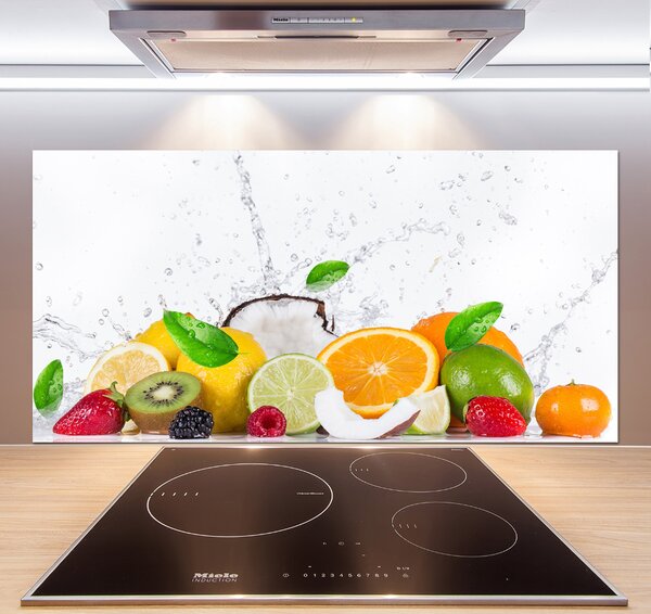 Dekorační panel sklo Ovoce a voda pksh-82344553