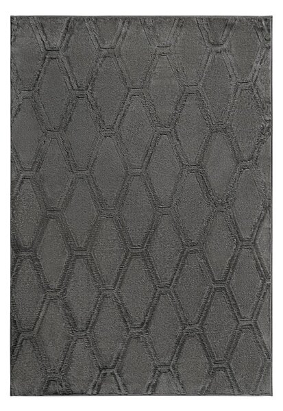 Koberec JACQUARD antracitový