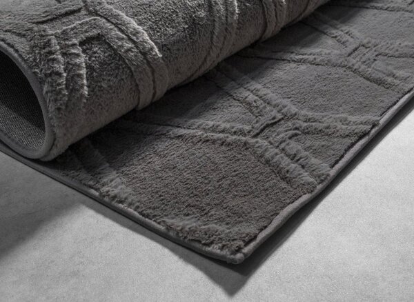 Koberec JACQUARD antracitový