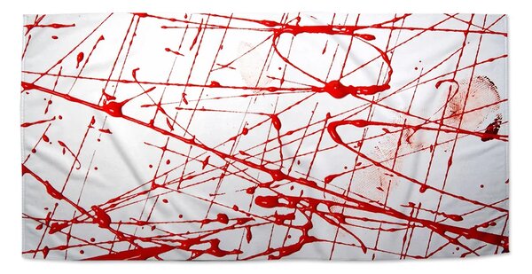 Sablio Ručník Krvavé cákance - 30x50 cm
