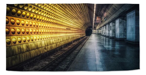 Sablio Ručník Pražské metro - 30x50 cm