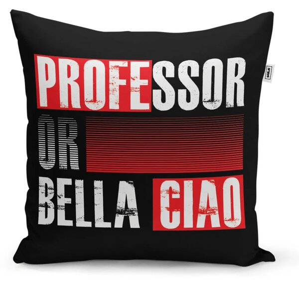 Sablio Polštář La Casa de Papel Professor or Bella Ciao motiv 3 - 40x40 cm