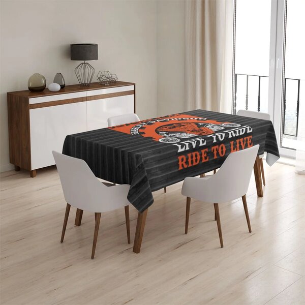 Sablio Ubrus Harley-Davidson Live to ride, ride to live - 90x90 cm