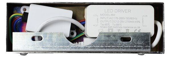 Nástěnné LED svítidlo Klimt, 1x LED 12w, 3000-6000k, (60 cm), ch