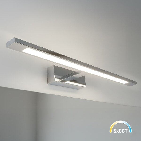 Nástěnné LED svítidlo Klimt, 1x LED 12w, 3000-6000k, (60 cm), ch