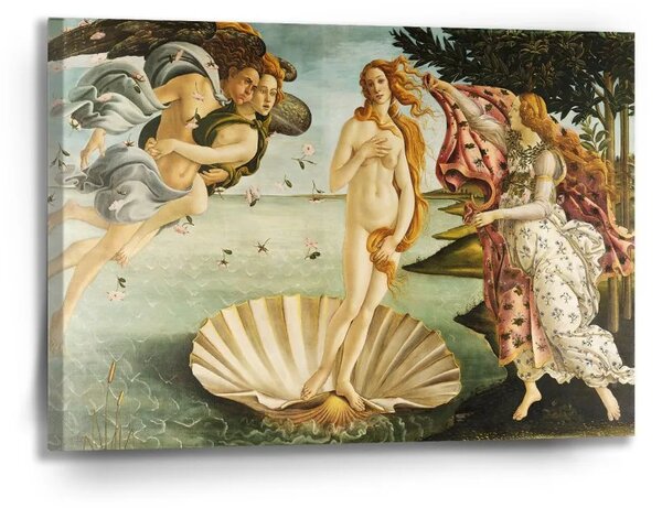 Sablio Obraz Zrození Venuše - Sandro Botticelli - 90x60 cm