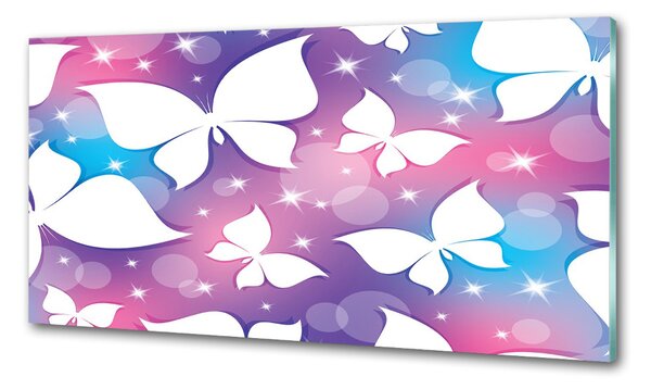 Skleněný panel do kuchyně Motýli pksh-82993936