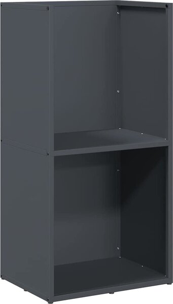 VidaXL Stojan na palivové dřevo Ocel válcovaná za studena, rozměry 40 x 30 x 80 cm [864187] Barva: Černá