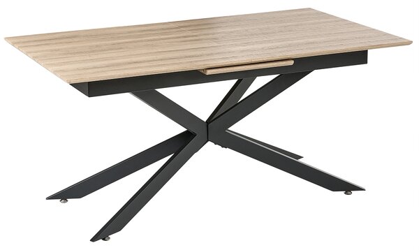 Jídelní stůl FINLEY Světle hnědá 160/200 cm 90 cm