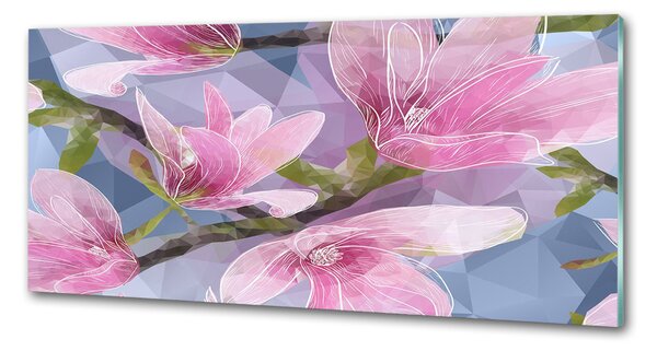 Panel do kuchyně Růžová magnolie pksh-83196443