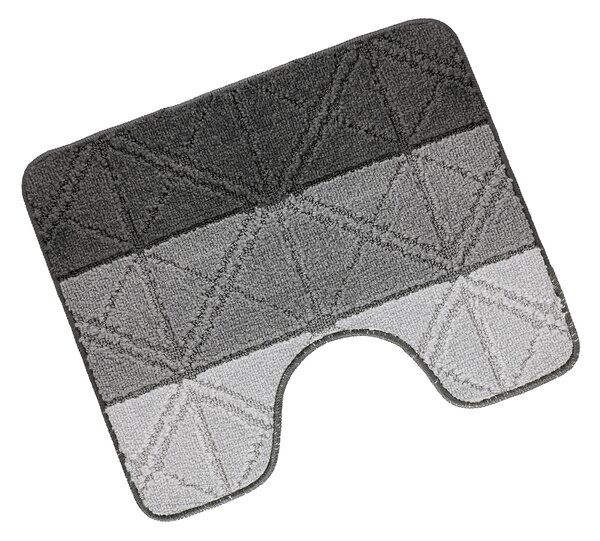 BELLATEX BANY 60x50 cm - s výkrojem Šedá 60x50 cm