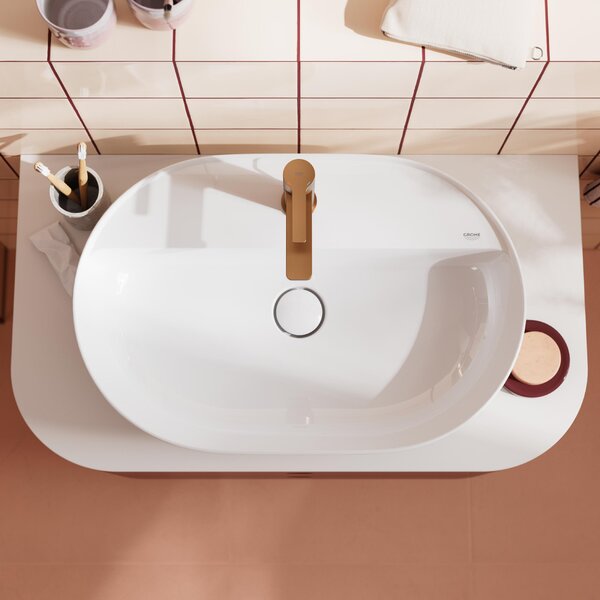 Grohe Lineare umyvadlová baterie stojící Brushed Warm Sunset 23791DL1