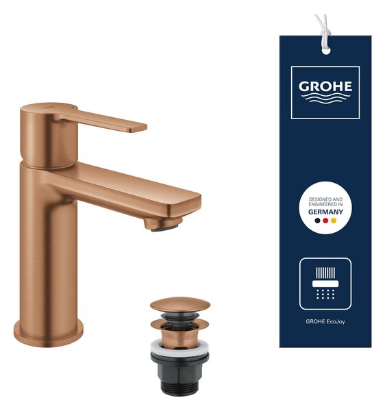 Grohe Lineare umyvadlová baterie stojící Brushed Warm Sunset 23791DL1