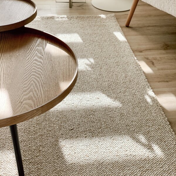 ELLE Decoration, Kusový koberec Wolly Ultra 106228 Cream z kolekce Elle, 80x150, bílá, ložnice