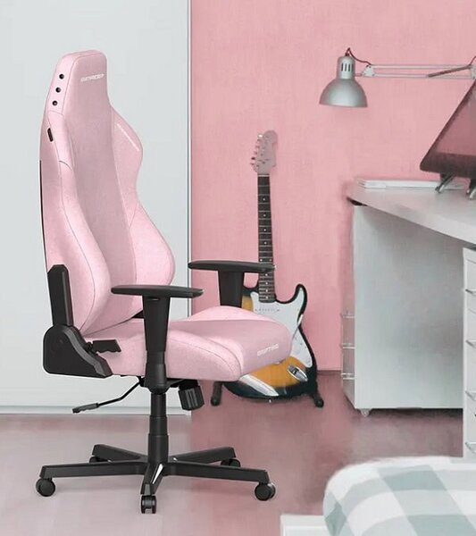 DXRacer herní židle DRIFTING růžová, látková