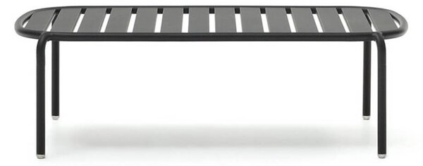 Zahradní konferenční stolek colnos 113 x 65 cm šedý