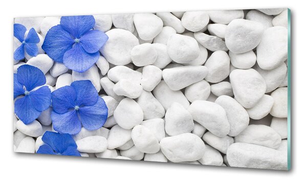 Skleněný panel do kuchynské linky Hortensie pksh-83867954