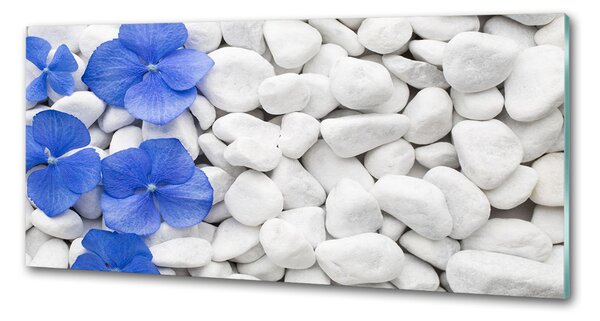Skleněný panel do kuchynské linky Hortensie pksh-83867954