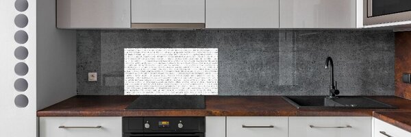 Dekorační panel sklo Binární kód pksh-83956134