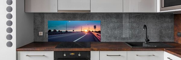 Dekorační panel sklo Dálnice pksh-84064401