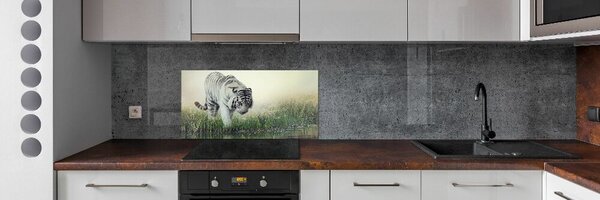 Dekorační panel sklo Bílý tygr pksh-84071201