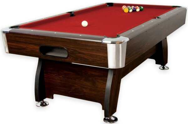 Kulečníkový stůl pool billiard kulečník s vybavením, 8 ft