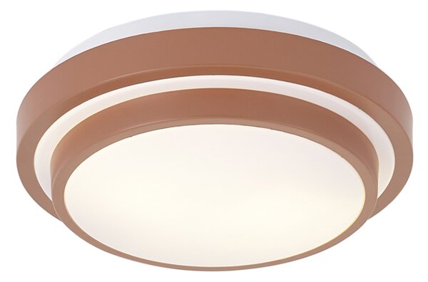 Moderní stropní svítidlo Sienna s bílou barvou 34 cm IP44 - Walden