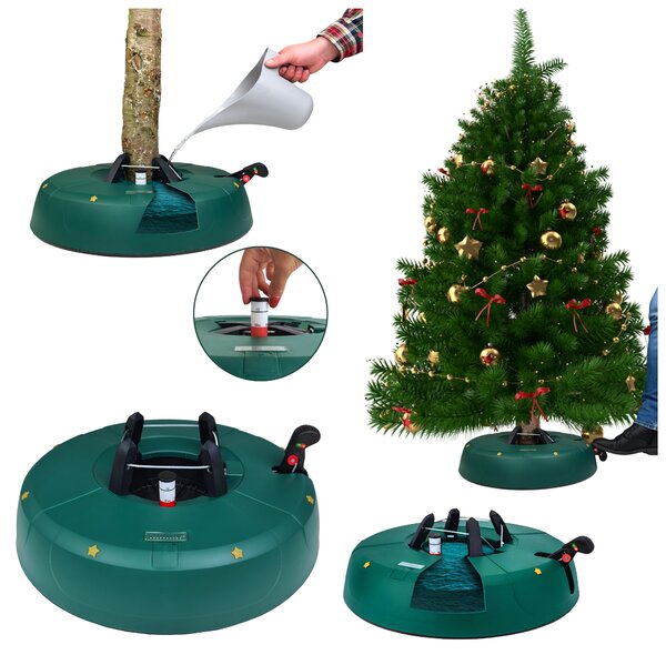 Stojan na vánoční stromek SELECT 4.5 Zelený