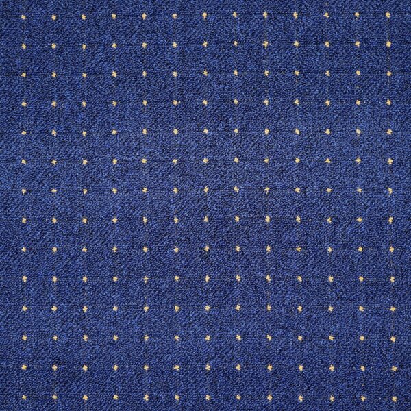 Condor Carpets, Metrážový koberec Udinese modrý - neúčtujeme odřezky z role, na míru, šíře 4m, modrá, filc, chodba / předsíň