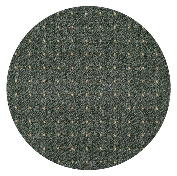 Condor Carpets 200x200 (průměr) kruh cm Kusový koberec Udinese zelený kruh, zelená, chodba / předsíň